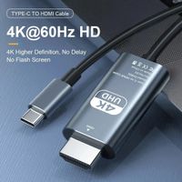 USB-C-auf-HDMI-Kabel 4K 60 Hz, Bildschirm spiegeln, 2 m