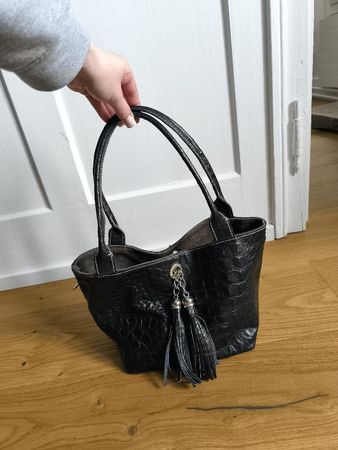 Echt-leder Handtasche