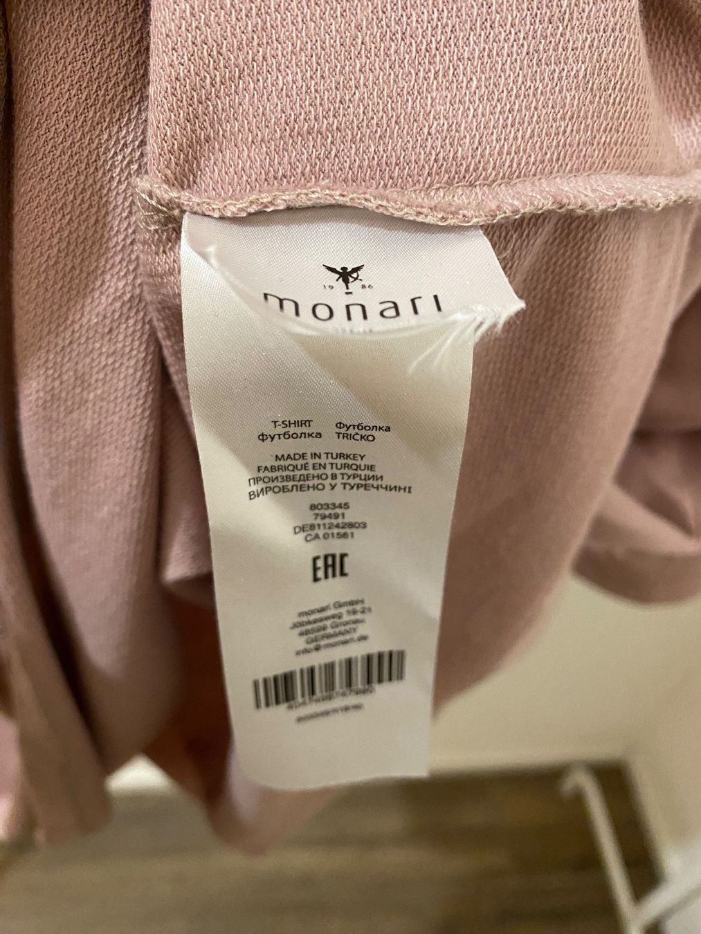Monari Pullover & Sweatshirts: Monari T-Shirt Pullover Pullunder rosa Gr. 44 – Gebraucht aus Pratteln von a23_j2gs 7