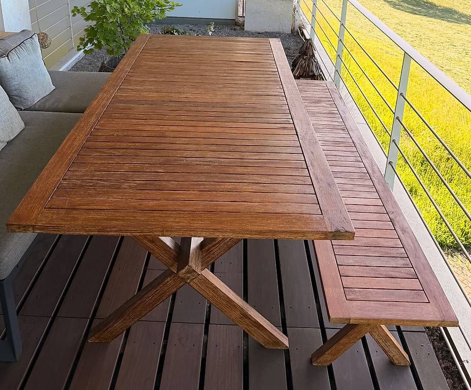 Tavoli: GRATIS Gartentisch inkl. Sitzbank – Usato da Wollerau venduto da nce 3