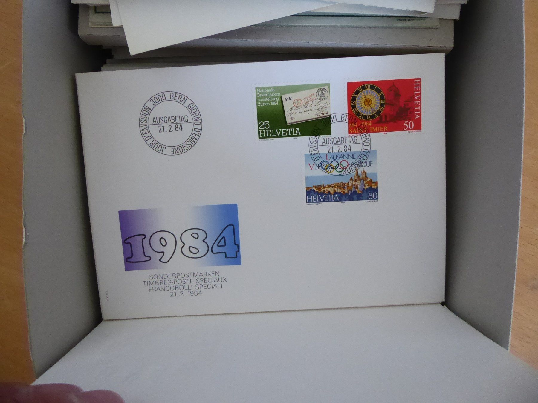 Alle Briefmarken: Posten Schweiz – Gebraucht aus Rothrist von swisstools 2