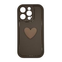 Braune Herz Apple iPhone Hülle, gratis Versand