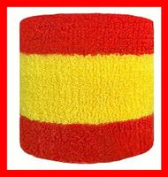 Pulswärmer Spanien Spain Fussball Sport Joggen EM WM Hand