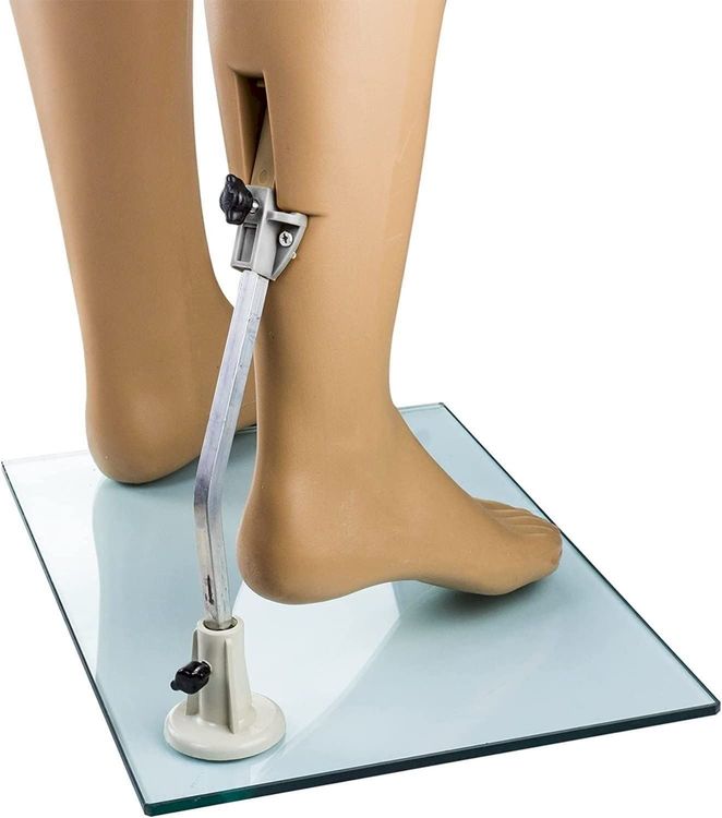 Schaufensterpuppe Männlich - Einstellbare Schneiderpuppe Mit Massivholz-Optik