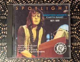 Manfred Mann's Earth Band - Spotlight, UK Rock CD Album 1992