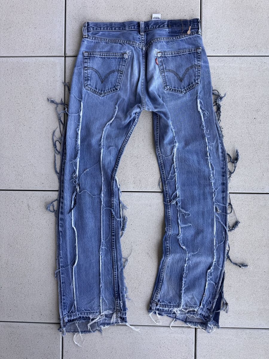 Jeans: Flared Custom Jeans – Neu (gemäss Beschreibung) aus Vacallo von edo_v9h5 2