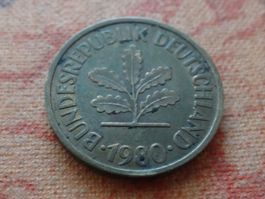 DEUTSCHLAND 5 Pfennig 1980