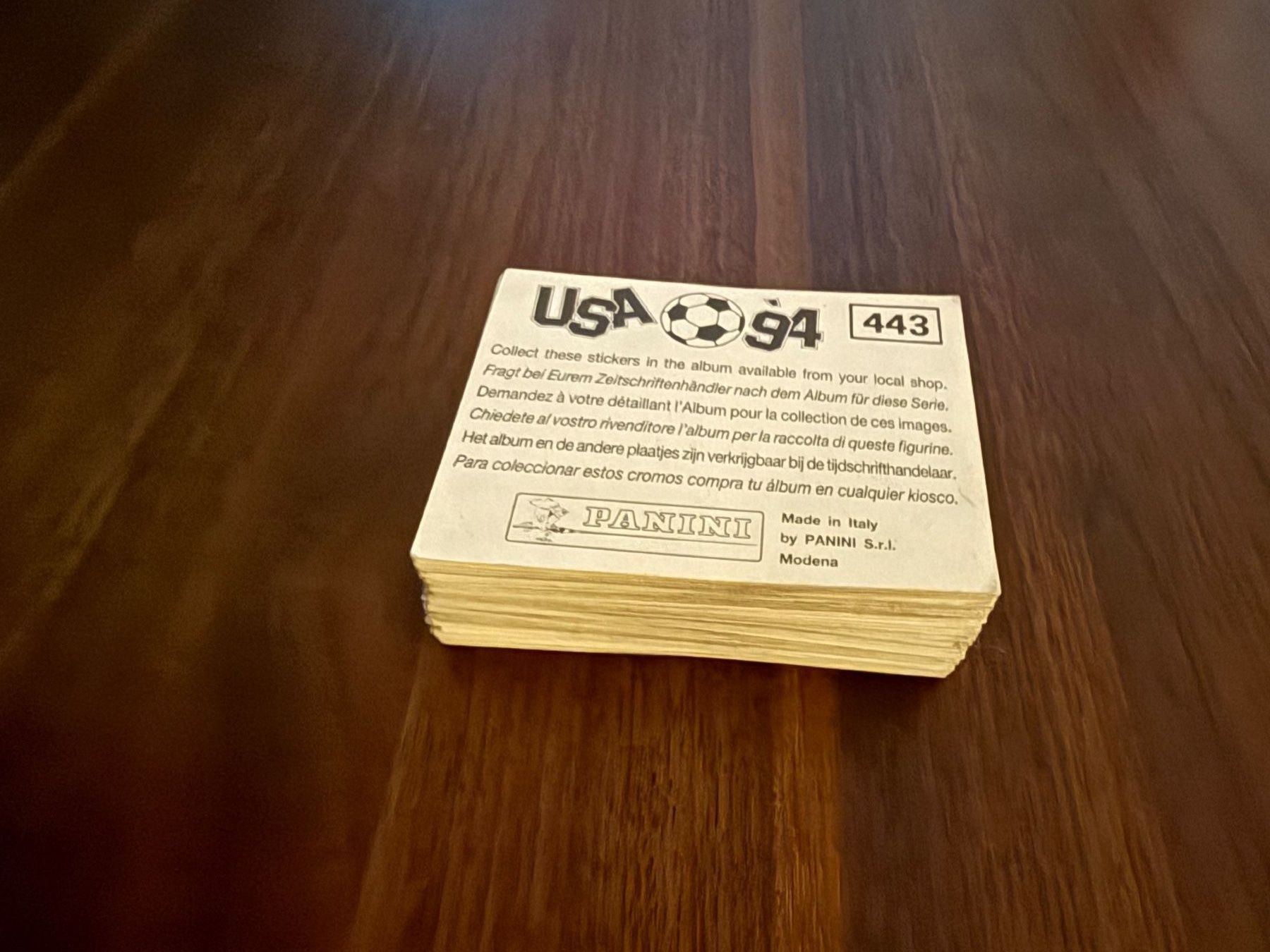 Panini Carte collezionabili: Panini WM USA 1994 - Single Sticker - View List – Usato da Chiggiogna venduto da TheLegend88 2