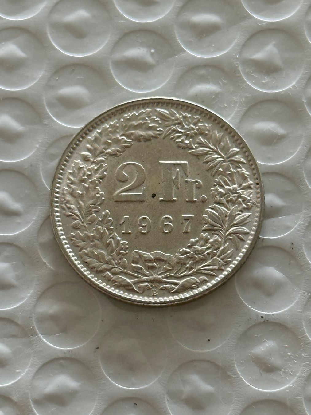 Tutti le monete: 2 Franken 1967  Unz / Stgl – Nuovo (secondo la descrizione) da Wallisellen venduto da SWISS_SILVER1