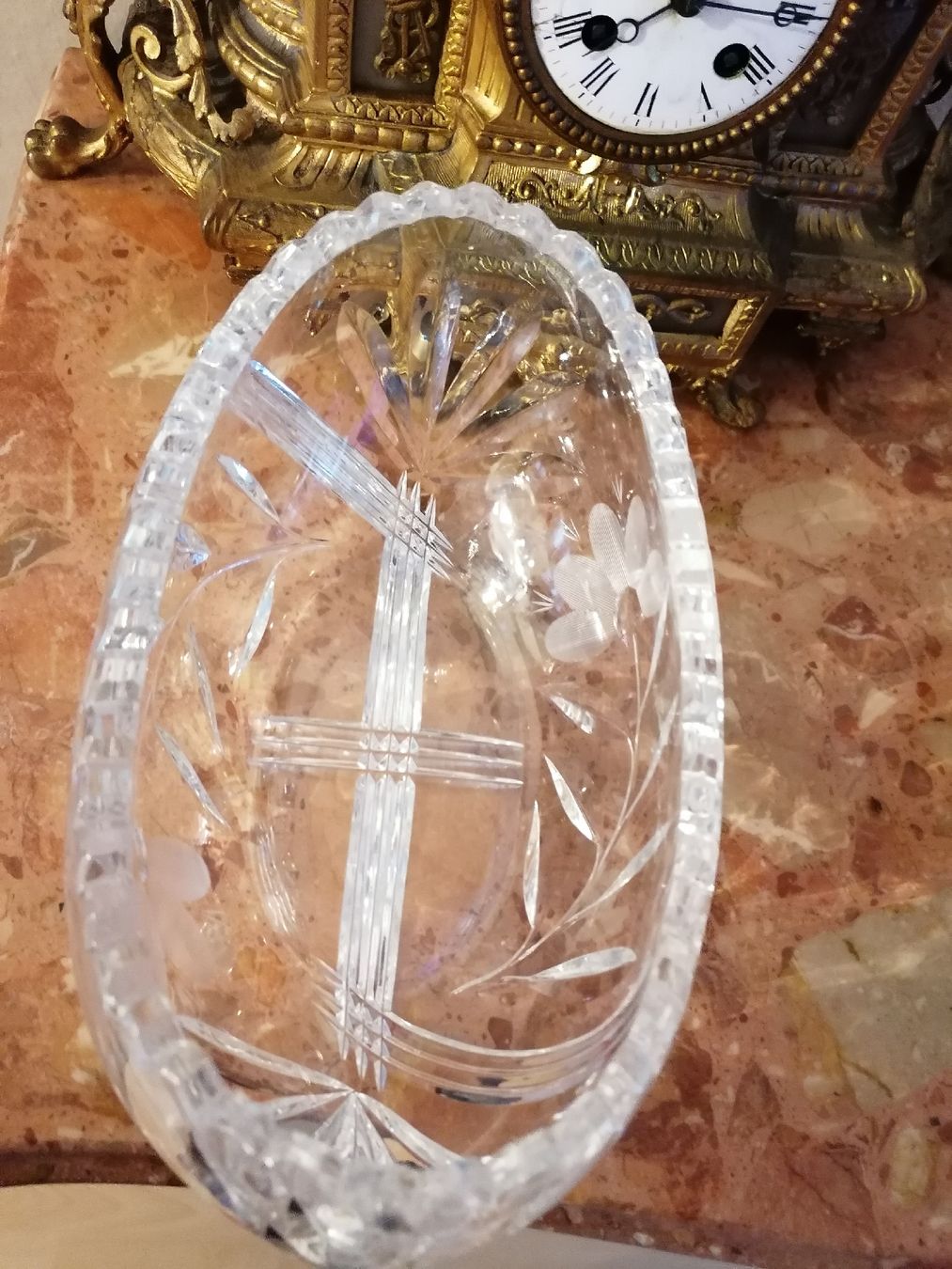 Ciotole: BLEIKRISTALL SCHIFFCHEN SCHALE – Usato da Pratteln venduto da ThereseZ 5