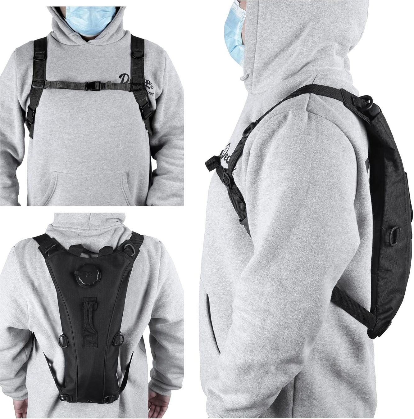 Zaini: Taktischer Trinkrucksack mit 3L Wasserblase – Nuovo e nell'imballaggio originale da Geneve venduto da Titi2008 5
