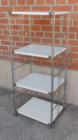 Regal BALTON Metall weiss 4 Ablagen (LG)