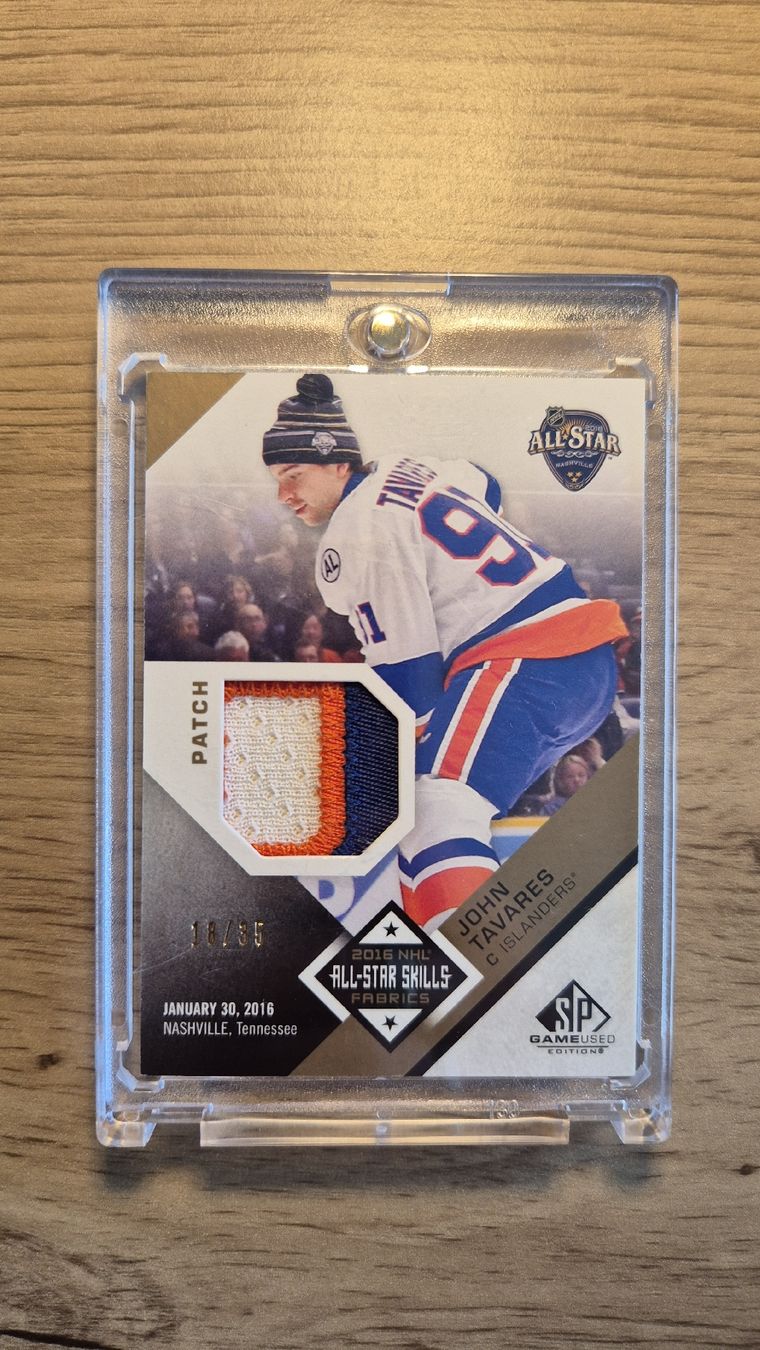 NHL Cartes à collectionner: NHL John Tavares NY Islanders Patch 18/35 – D'occasion à Bellach par IceCards-80