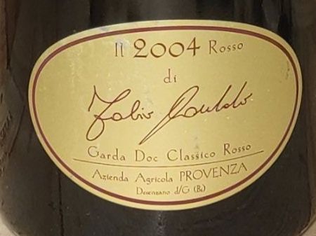 Wein: 2004 Ca'Maiol Rosso di Fabio Contato – Neu (gemäss Beschreibung) aus Büsserach von Vintage-vins