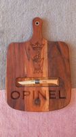 Collector! Planche Opinel + couteau