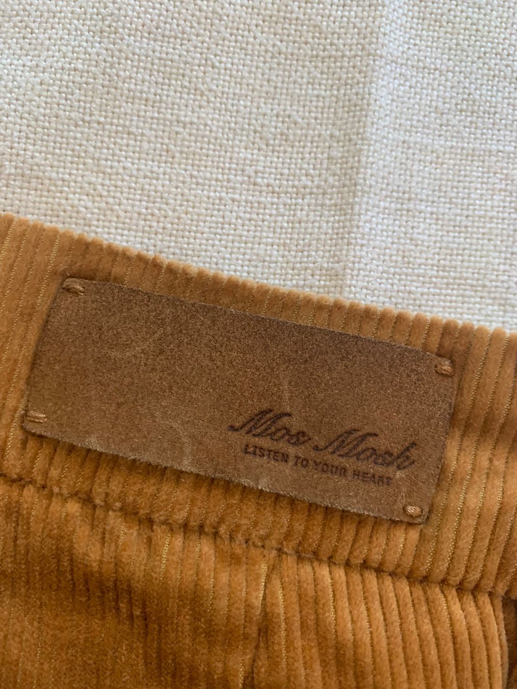 Mos mosh Pantaloni: MOS MOSH Hose Cord Camel Gr. 38 – Usato da Thun venduto da Crown7 2