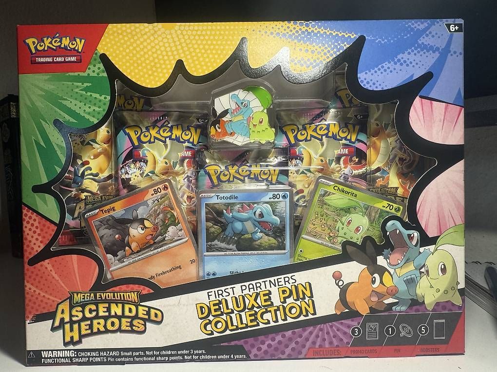 Sammelbilder & Trading cards: Pokemon Mega Evolution Ascended Heroes First Partner  – Neu und originalverpackt aus Seen von ken_y5cg