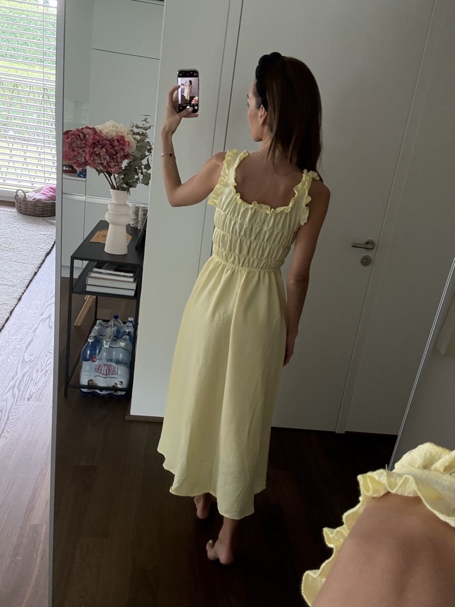 Vestiti: Light Yellow Summer Dress, Size S – Nuovo e nell'imballaggio originale da Zürich venduto da llor.dell 2