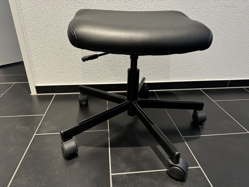 Ikea Hocker Höhenverstellbar Schwarz Kaufen auf Ricardo