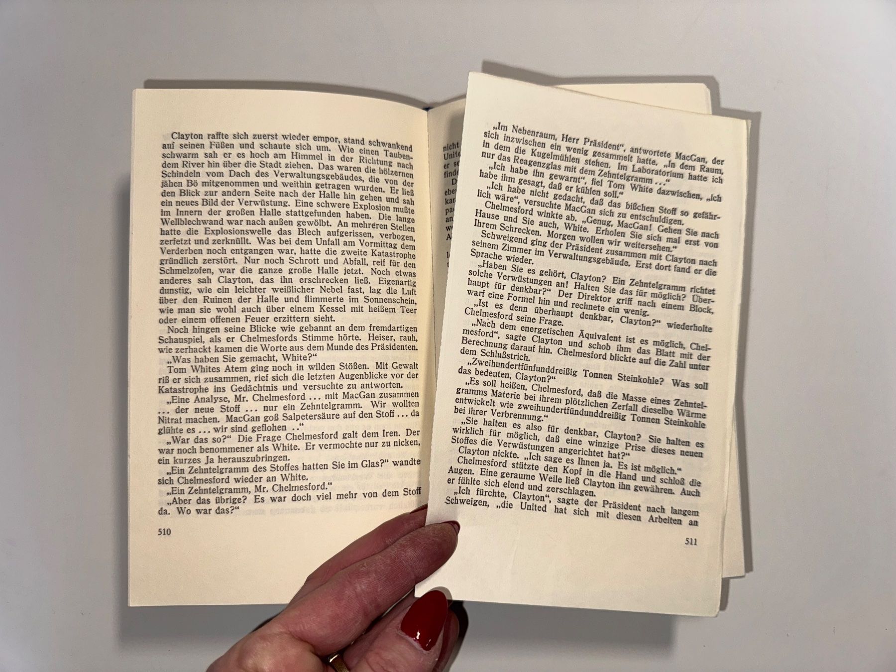 Libri: BUCH: Hans Dominik, Atomgewicht 500 – Usato da Grosswangen venduto da Second_hand_paradise 7