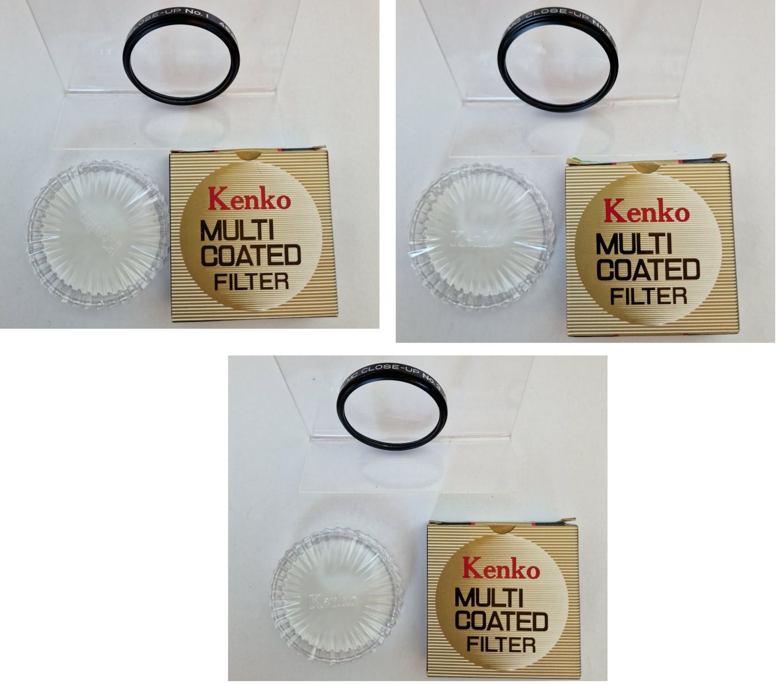 Kenko Filtri: Kenko Close up set no. 1, 2 und 3, 46mm – Usato da Vevey venduto da dreetje9