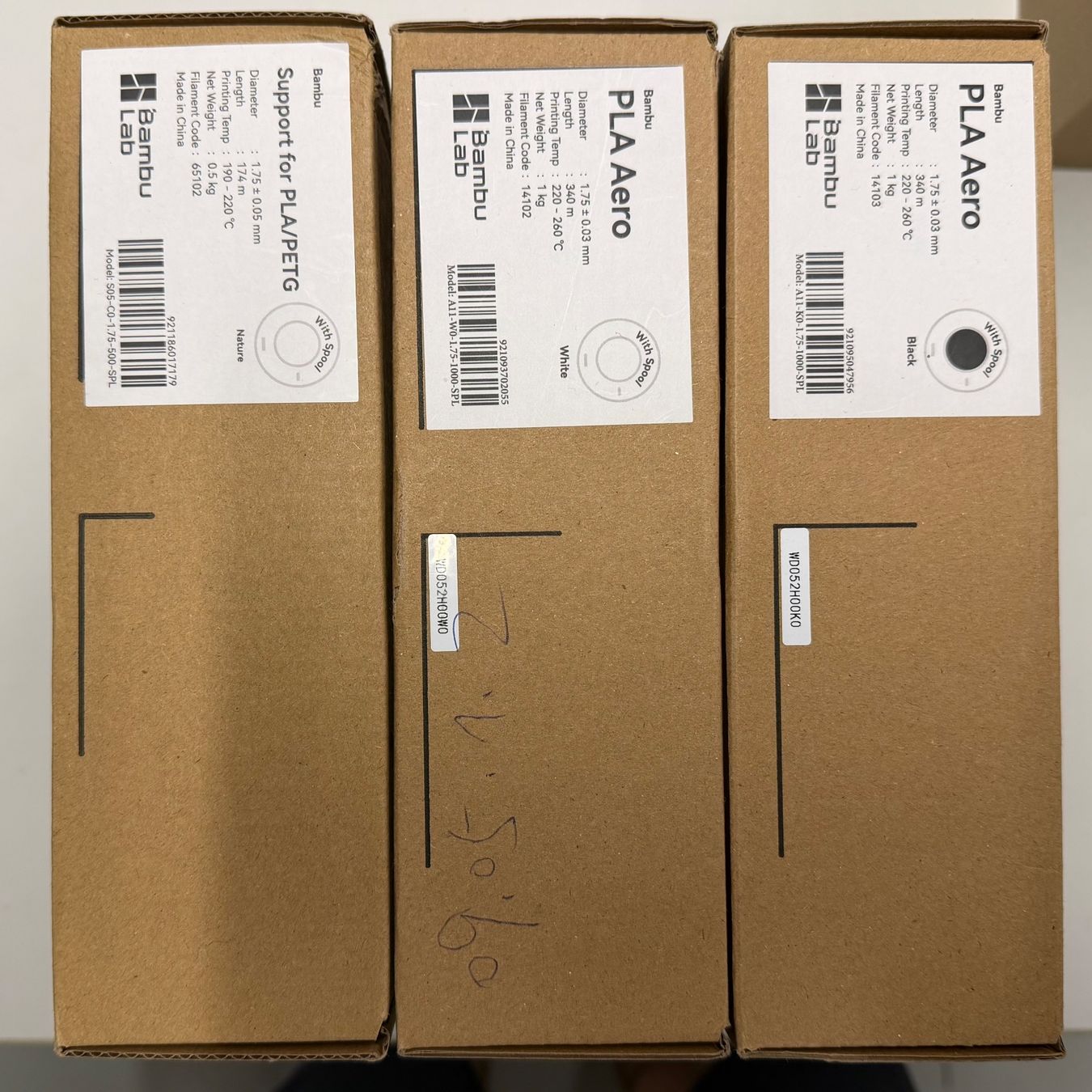 Bambu Lab Imprimante 3D: Packet 8: Bambu Lab Filamente PLA Aero – Neuf avec emballage d'origine à Schwyz par Patmis67