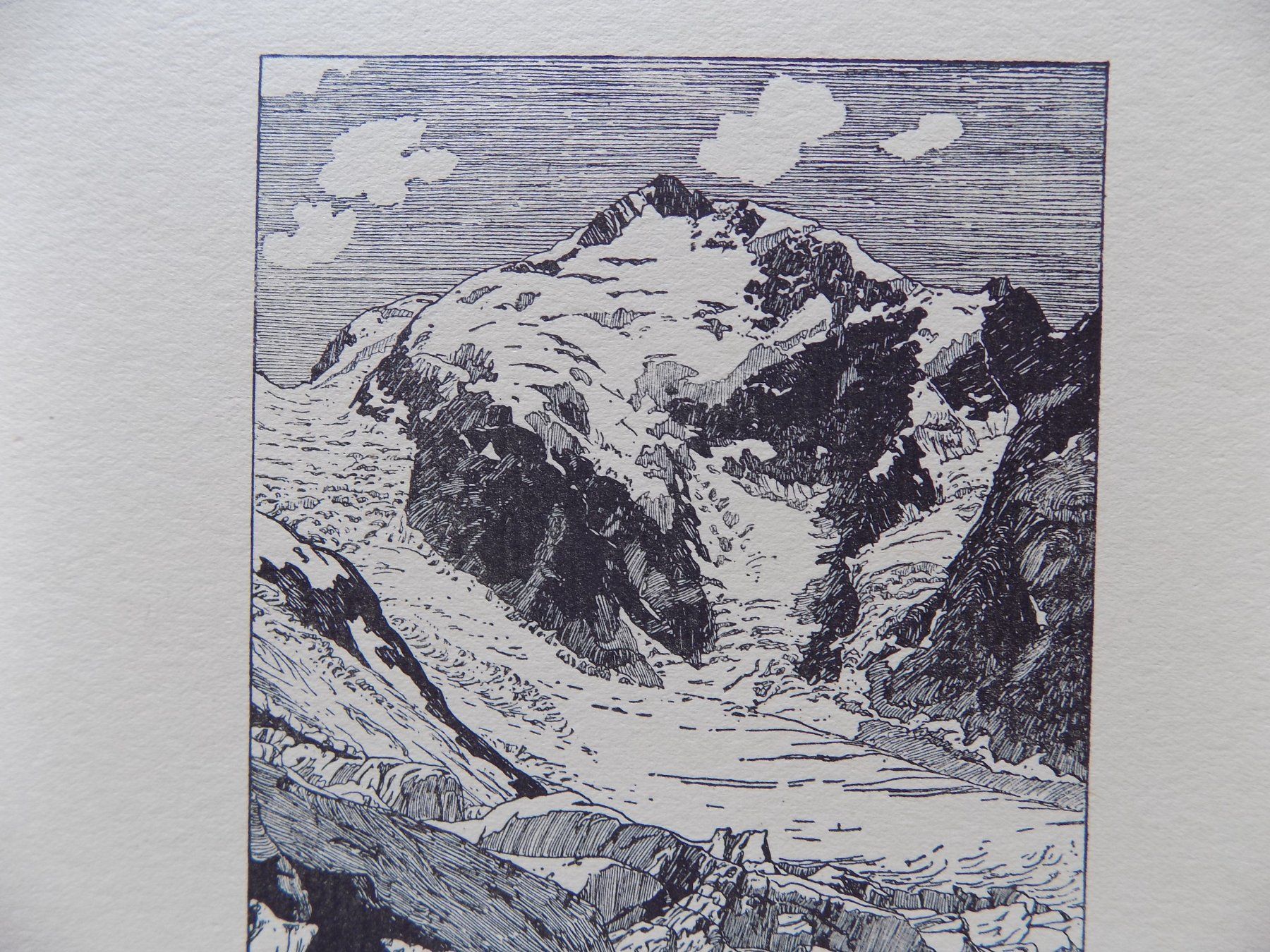 Gravures: Piz Bernina – D'occasion à Risch par Rischli15 3