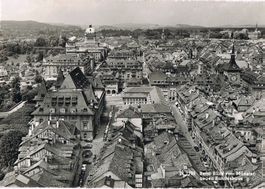 BERN Blick vom Münster gegen Bundeshaus
