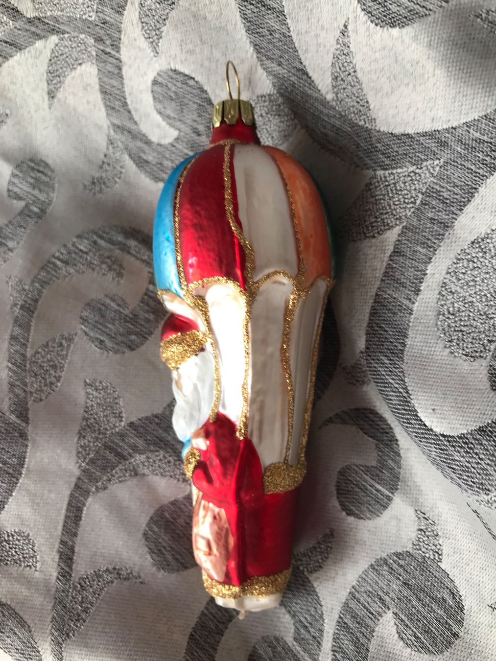 Tutte le decorazioni: Weihnachtsmann mit buntem Fallschirm Christbaumschmuck – Nuovo e nell'imballaggio originale da Alpnach Dorf venduto da marvo 4