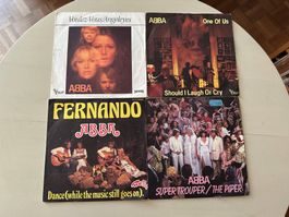 ABBA rare Frankreich Singles andere Covers Vogue Melba Kult