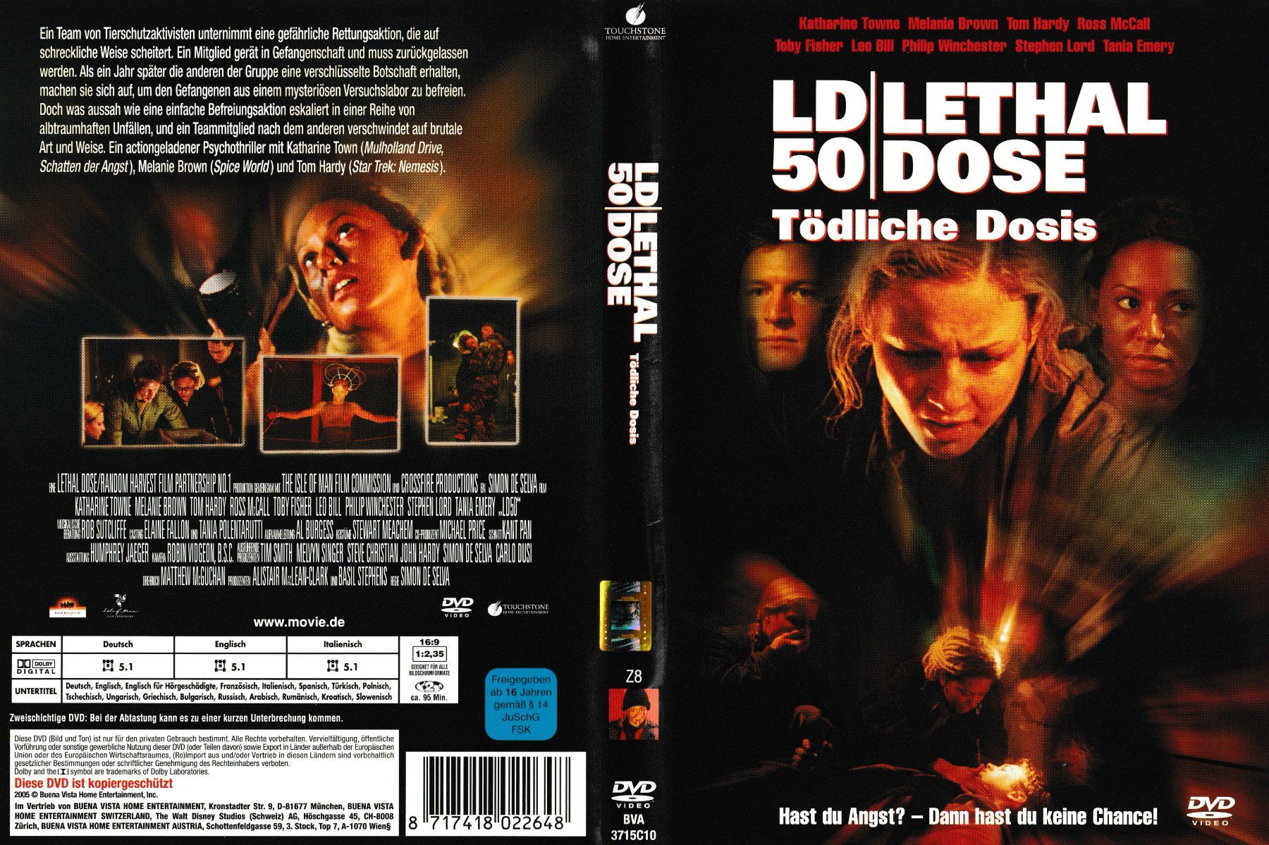 Tutti i DVDs: DVD - LD 50 Lethal Dose - Tödliche Dosis – Usato da Langnau am Albis venduto da MediaRescuerKeLoX