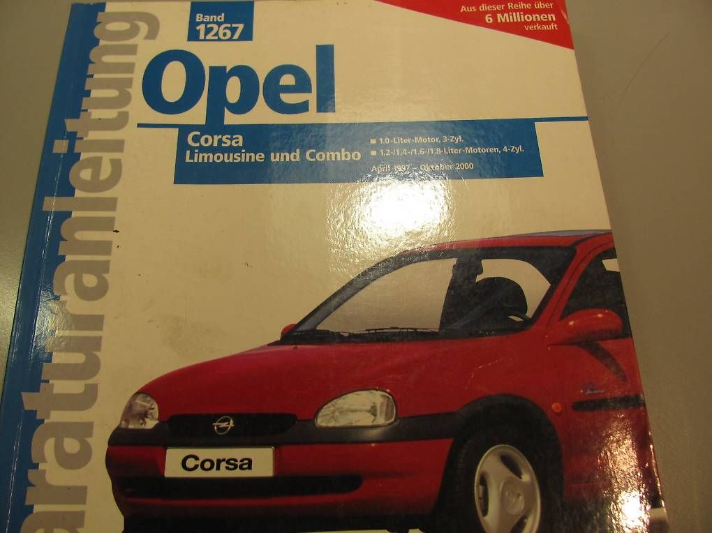 Bücher: Reparaturanleitung Opel Corsa – Gebraucht aus Neuenkirch von Karacko