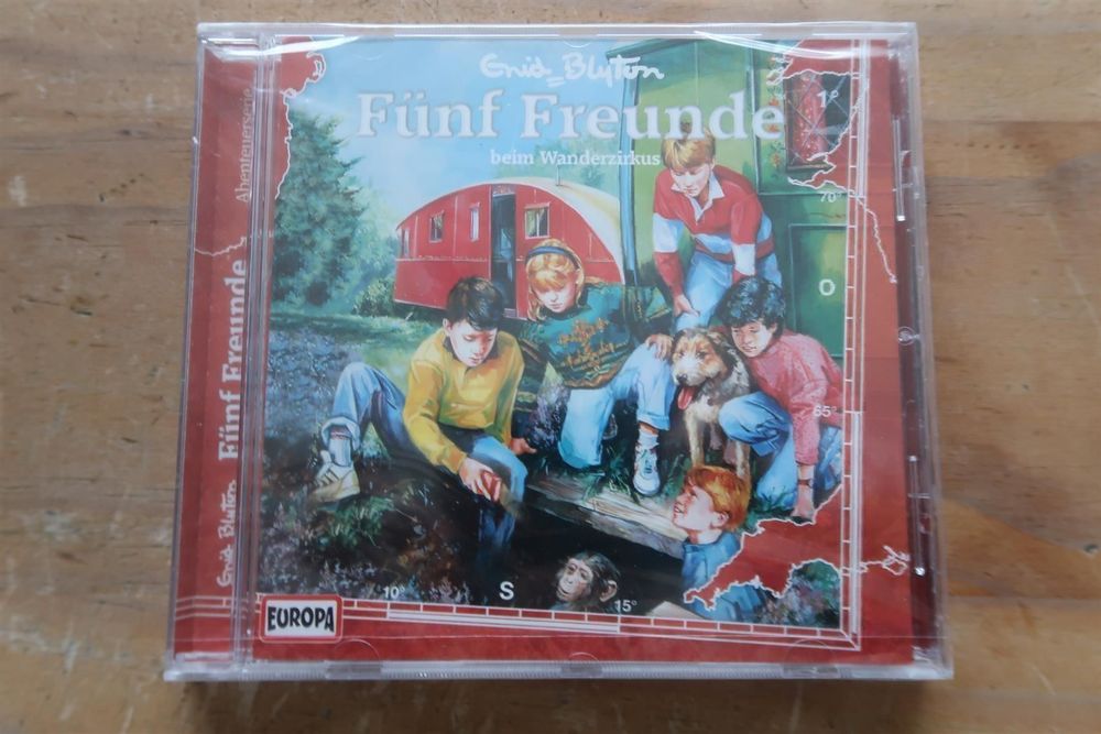 FÜNF FREUNDE WANDERZIRKUS NEUE CD OVP (Neu und originalverpackt) in
