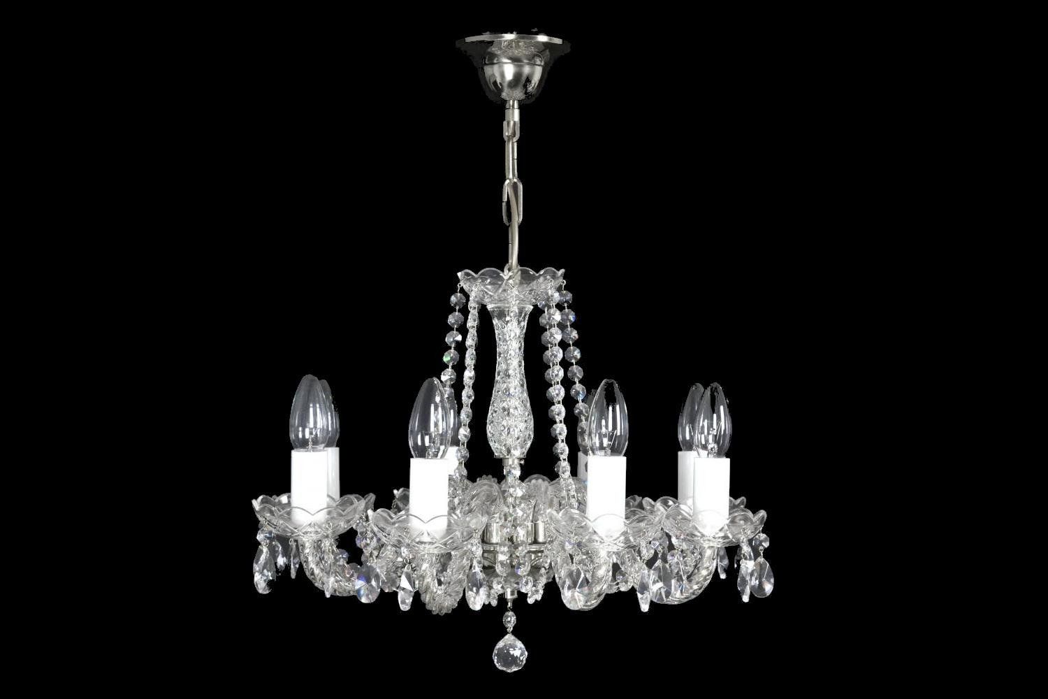 Lampadari & plafoniere: Kronleuchter Balance 8 Silber – Nuovo e nell'imballaggio originale da Glattfelden venduto da Bohemiancrystal