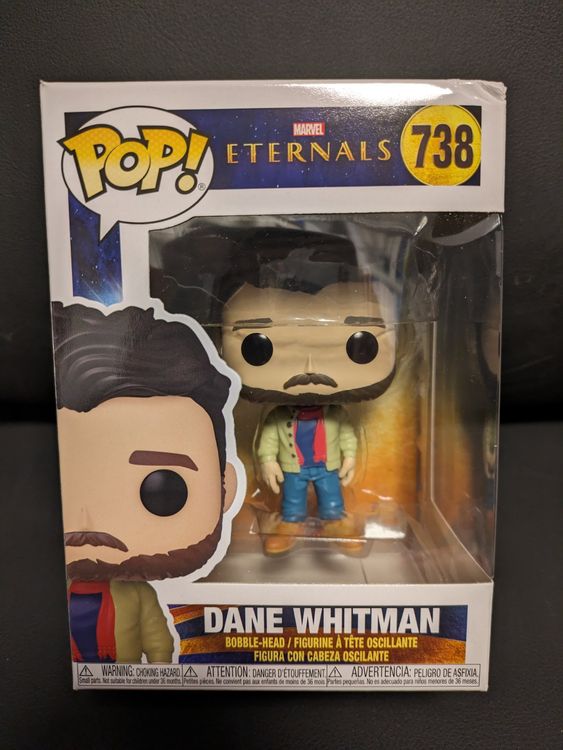 Funko Pop! Marvel – Dane Whitman (Eternals) – Figurine Vinyle 9,5 Cm – Collection Exclusive – Cadeau Fan