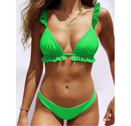 Bikini in Grün Neu Gr M