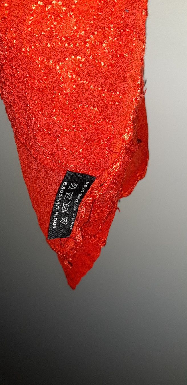 Foulard & Sciarpe: Leichte Schal, bestickt – Usato da Winterthur venduto da meci02 6