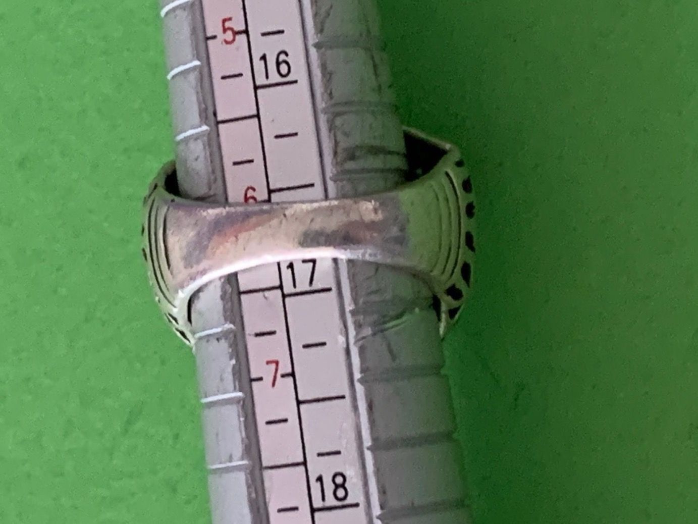 Onyx Ringe: Silberring ONYX halbmond (rg 53) – Gebraucht aus Laufen von belleskulptur 6