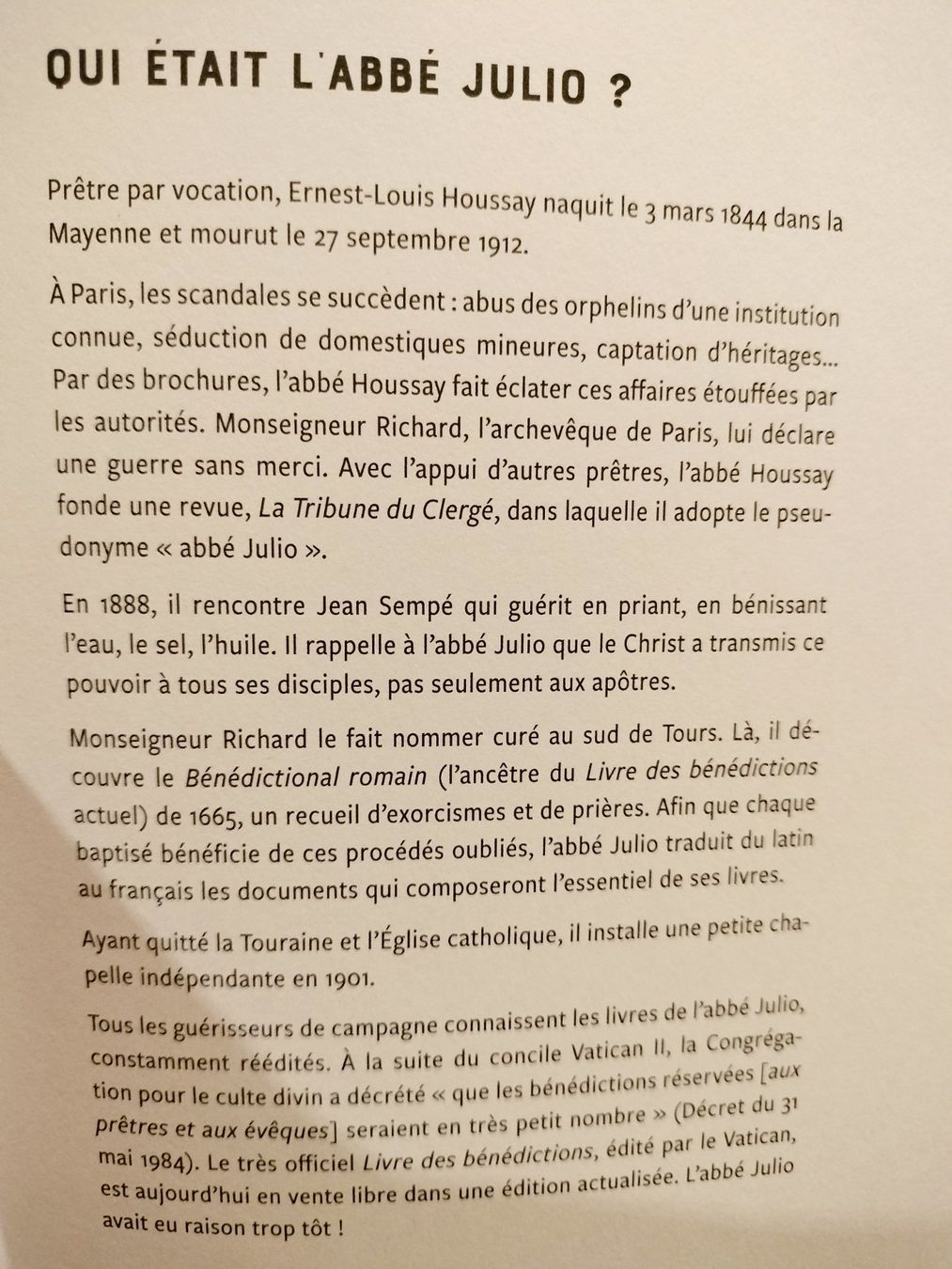 Bücher: Abbé Julio - Le guide complet des pentacles & prières... – Gebraucht aus Cortaillod von rozinna 5
