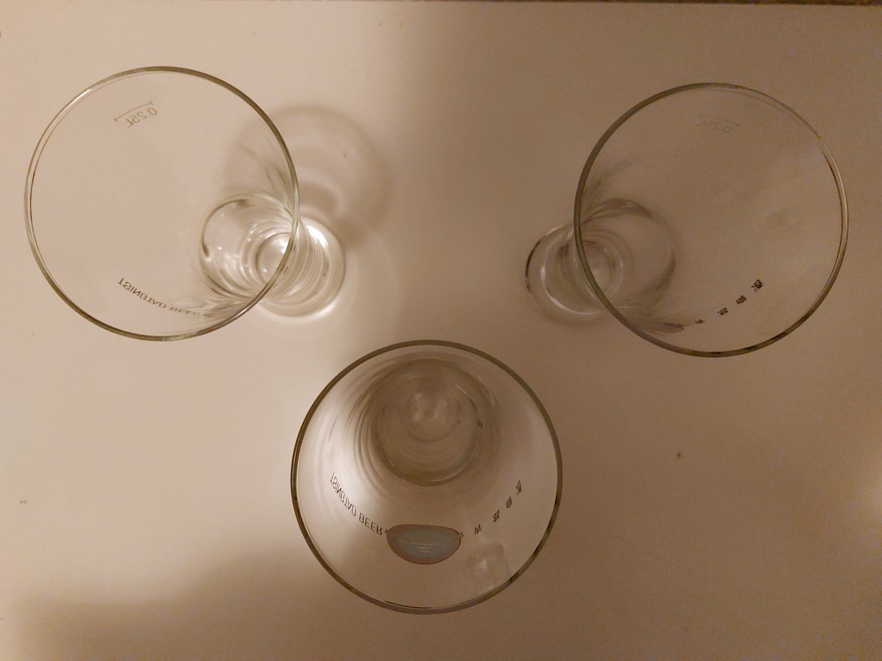 Gläser: 9 Tsingtao Biergläser 0,25l – Neu (gemäss Beschreibung) aus Horgen von Angel0010 8