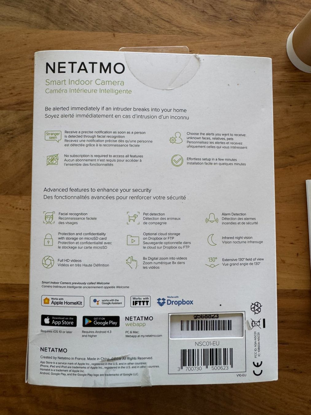 Netatmo Systèmes d'alarme: Liquidation *** 3 Stk Netatmo Camera – D'occasion à Guntalingen par Phm0 2
