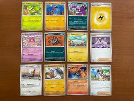 Pokemon 12er Karten Set (Versand gratis)