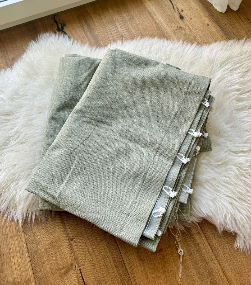 Tende: Blackout curtains in olive green – Nuovo (secondo la descrizione) da Wädenswil venduto da katdede