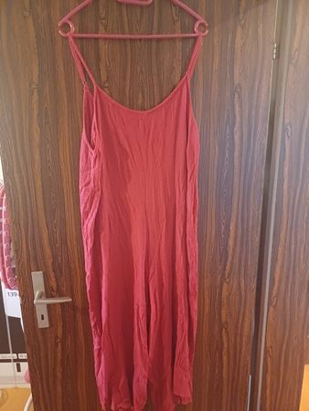 Jumpsuit rot Grösse L 