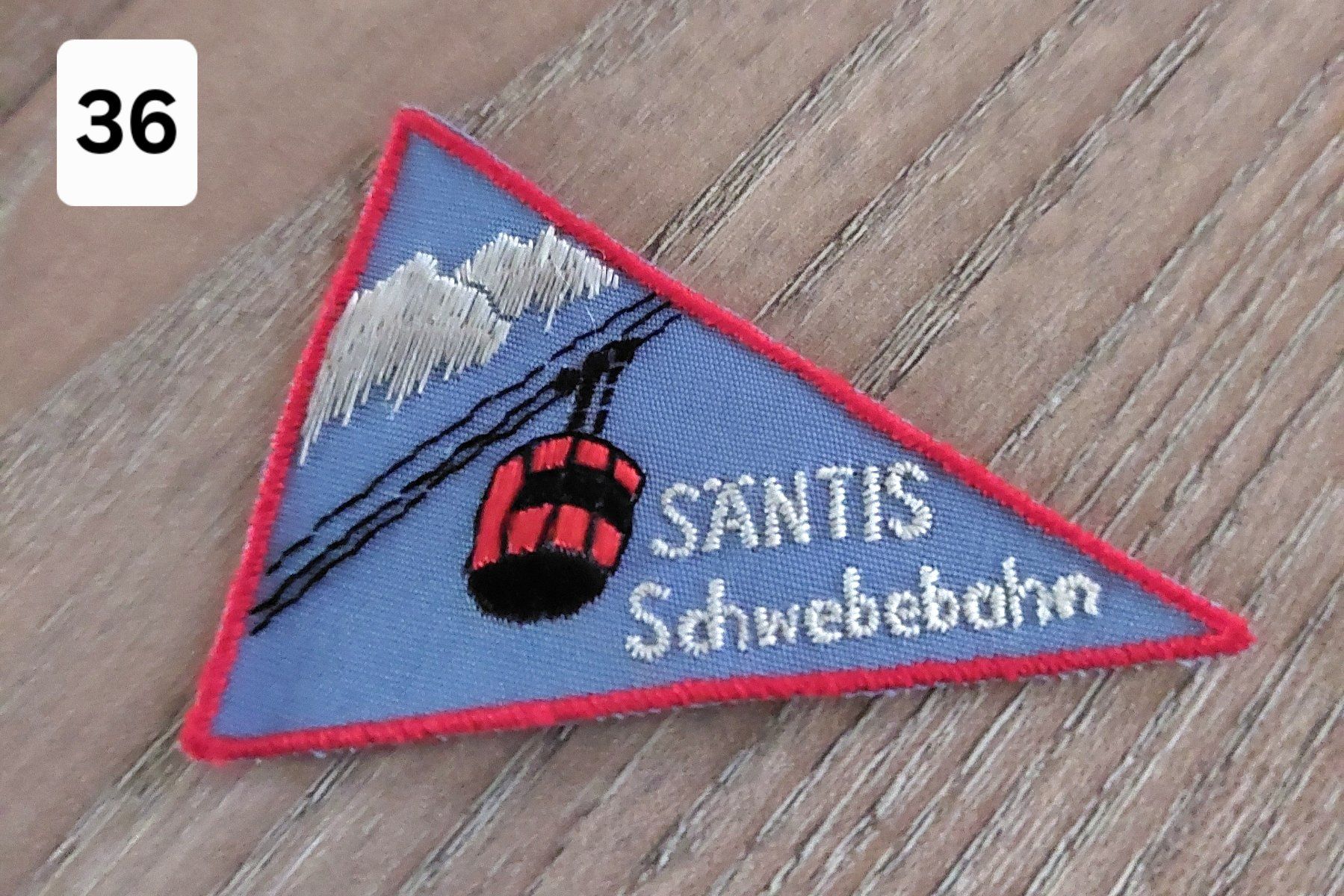 Plaquettes & Badges: Badge , Patch, Aufnäher , SÄNTIS Schwebebahn (36) – Neuf (Voir description) à Schwarzenbach SG par Rigus