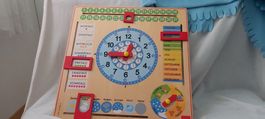 Ganz tolle Kalenderuhr/4 Jahreszeiten/Wetter und Uhr