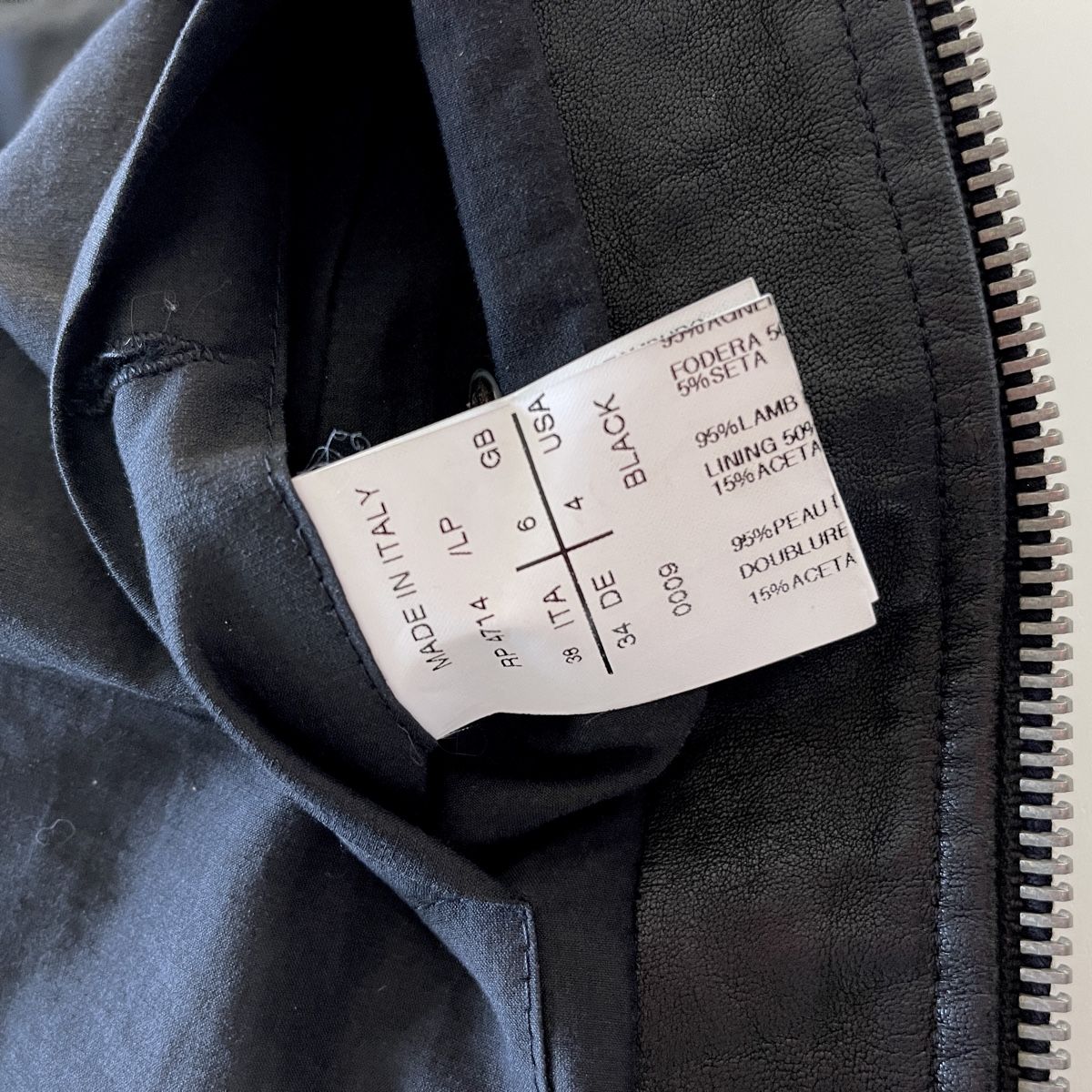 Rick Owens Giacche: RICK OWENS Leather Jacket – Nuovo (secondo la descrizione) da Freienbach venduto da Avviivva_Shop 9