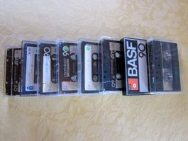 Tonband-Cassetten, gebraucht