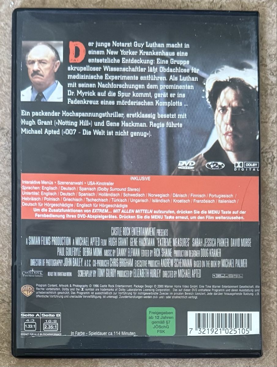 Tous les DVDs: EXTREM MIT ALLEN MITTELN – Neuf (Voir description) à Dietikon par AndreaSch01 1