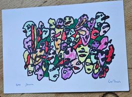 Luc LATHION - Dessin original signé, 2000
